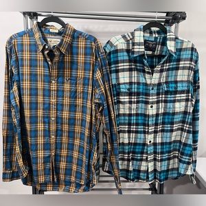 American Eagle button down shirts